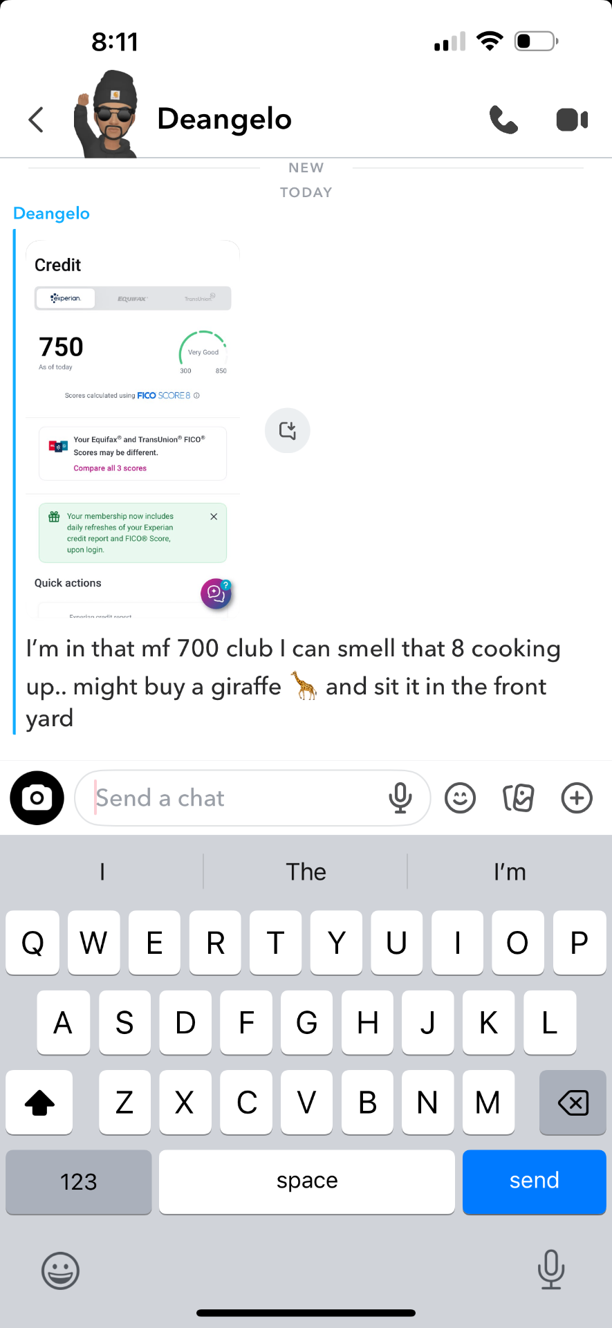 Real client win — Very Good · FICO Score 8